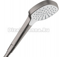 Душевая лейка Hansgrohe Croma E 26814340 шлифованный черный хром