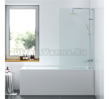 Шторка на ванну Damixa Skyline DX35WBS-080-140MT