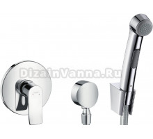 Гигиенический душ Hansgrohe 32128000 со смесителем 31686000