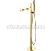 Смеситель BelBagno Uno FMT ORO для ванны с душем, С ВНУТРЕННЕЙ ЧАСТЬЮ