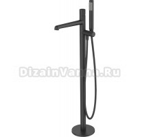 Смеситель BelBagno Uno FMT NERO для ванны с душем, С ВНУТРЕННЕЙ ЧАСТЬЮ