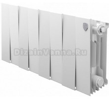 Радиатор биметаллический Royal Thermo Piano Forte 200 bianco traffico, 8 секций