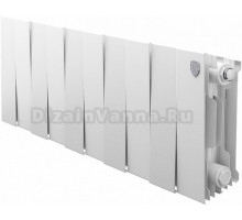 Радиатор биметаллический Royal Thermo Piano Forte 200 bianco traffico, 10 секций
