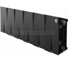 Радиатор биметаллический Royal Thermo Piano Forte 200 noir sable, 12 секций
