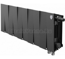 Радиатор биметаллический Royal Thermo Piano Forte 200 VD noir sable, 10 секций