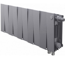 Радиатор биметаллический Royal Thermo Piano Forte 200 VD silver satin, 10 секций