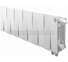 Радиатор биметаллический Royal Thermo Piano Forte 200 VD bianco traffico, 12 секций