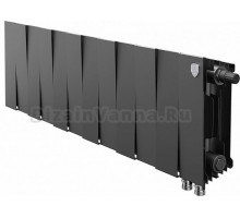 Радиатор биметаллический Royal Thermo Piano Forte 200 VD noir sable, 12 секций