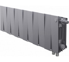 Радиатор биметаллический Royal Thermo Piano Forte 200 VD silver satin, 12 секций