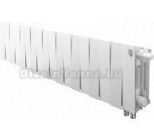 Радиатор биметаллический Royal Thermo Piano Forte 200 VD bianco traffico, 18 секций