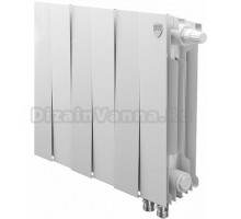 Радиатор биметаллический Royal Thermo Piano Forte 300 VD bianco traffico, 6 секций
