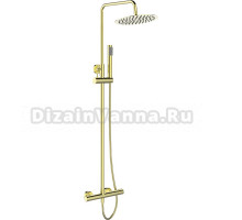 Душевая стойка BelBagno Uno DOCM ORO