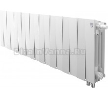 Радиатор биметаллический Royal Thermo Piano Forte 300 VD bianco traffico, 18 секций