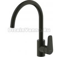 Смеситель для кухни Bravat Source Black F7173218BW-ENG черный