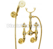 Смеситель Migliore Cristalia 27183 для душа, золото