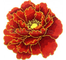 Коврик Carnation Home Fashions Peony Flower Red 73 см