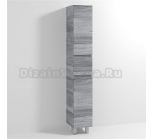 Шкаф-пенал Vod-Ok Best 30 R с бельевой корзиной, лиственница