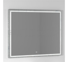 Зеркало Vod-Ok Лайт 100 горный камень, с подсветкой