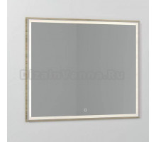 Зеркало Vod-Ok Лайт 100 крымский дуб, с подсветкой