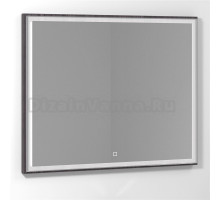 Зеркало Vod-Ok Лайт 100 палисандр, с подсветкой