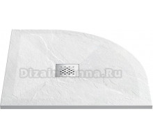 Поддон для душа Vincea VST-4SQ1010W 100x100 белый матовый, с сифоном