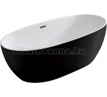Акриловая ванна Vincea VBT-405-1700MB черная