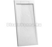 Поддон для душа Vincea VST-4SRL8012W 120x80 белый матовый, с сифоном