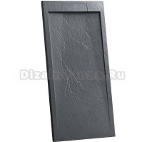 Поддон для душа Vincea VST-4SRL9012A 120x90 антрацит, с сифоном