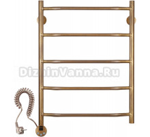 Полотенцесушитель электрический Secado Агата 1 50x60 бронза, L