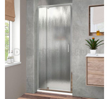 Душевая дверь в нишу Vincea Intra VDP-1I7080CH 70/80 см, стекло шиншилла, хром