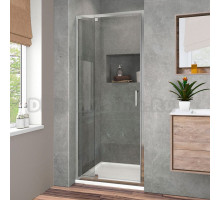 Душевая дверь в нишу Vincea Intra VDP-1I7080CL 70/80 см, стекло прозрачное, хром