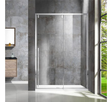 Душевая дверь в нишу Vincea Lugano VDS-1L160CL-1 160 см, профиль хром
