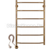 Полотенцесушитель электрический Secado Агата 1 50x80 бронза, L