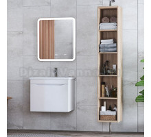 Мебель для ванной Vigo Grani 75 подвесная, подвесная, 1 ящик, белая