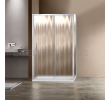 Душевой уголок Vincea Garda VSR-1G8011CH 110x80 см, профиль хром, стекло шиншилла