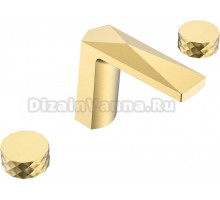 Смеситель для раковины Boheme Venturo 150-G-DIAMOND золото