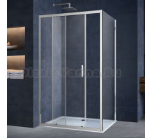 Душевой уголок Vincea Alpha VSR-3AL8011CL 110х80 см, профиль хром