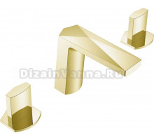 Смеситель для раковины Boheme Venturo 150-MG-ICE матовое золото