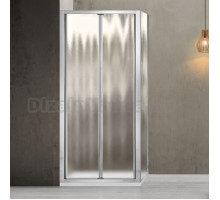 Душевой уголок Vincea Garda VSR-1G9090CH 90x90 см, профиль хром, стекло шиншилла