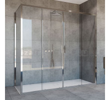 Душевой уголок Vincea Garda VSR-1G28018CL 180x80 см, профиль хром, стекло прозрачное