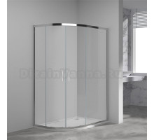 Душевой уголок Vincea Garda VSJ-1G129CL 120x90, профиль хром, стекло прозрачное