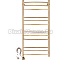 Полотенцесушитель электрический Secado Милан 3 50х100 бронза, L