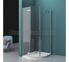 Душевой уголок BelBagno Kraft R-2-90-C-Cr