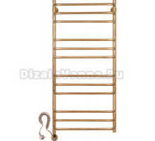 Полотенцесушитель электрический Secado Мерида 3 50х100 бронза, L