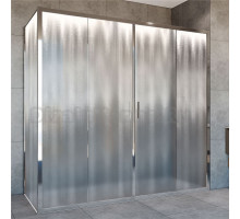 Душевой уголок Vincea Garda VSR-1G21020CH 200x100 см, профиль хром, стекло шиншилла