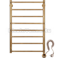Полотенцесушитель электрический Secado Верона 1 50x80 бронза, R