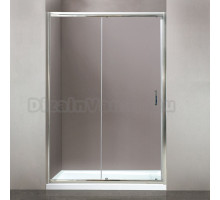 Душевая дверь в нишу BelBagno Uno 195 BF 1 155 C Cr стекло прозрачное