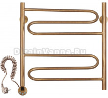 Полотенцесушитель электрический Secado Валенсия 1 50х60 бронза, L