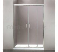 Душевая дверь в нишу BelBagno Uno 195 BF 2 180 C Cr стекло прозрачное