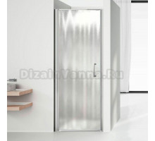 Душевая дверь в нишу Vincea Orta VPP-1O900CH-L 90 см, хром, стекло шиншилла, L